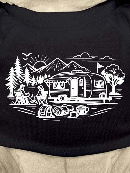 Camping Trailer Landscape