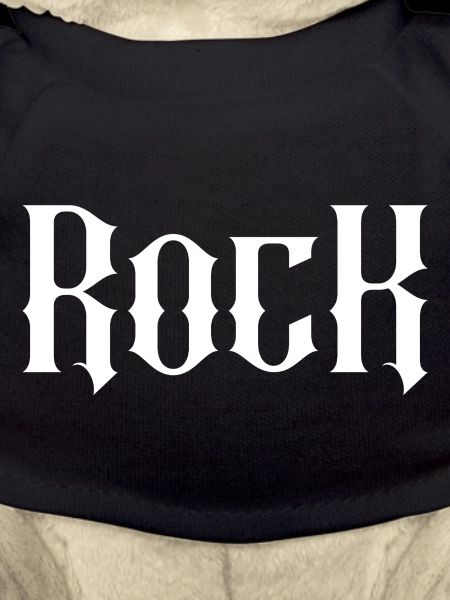Conception typographique Rock Gothic