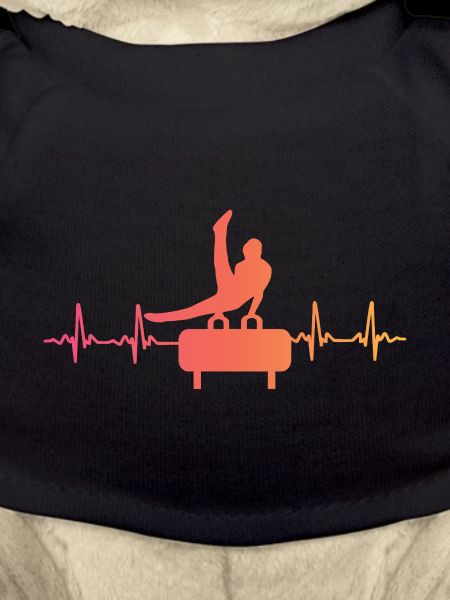 Gymnastics Sunset Heartbeat Gymnast