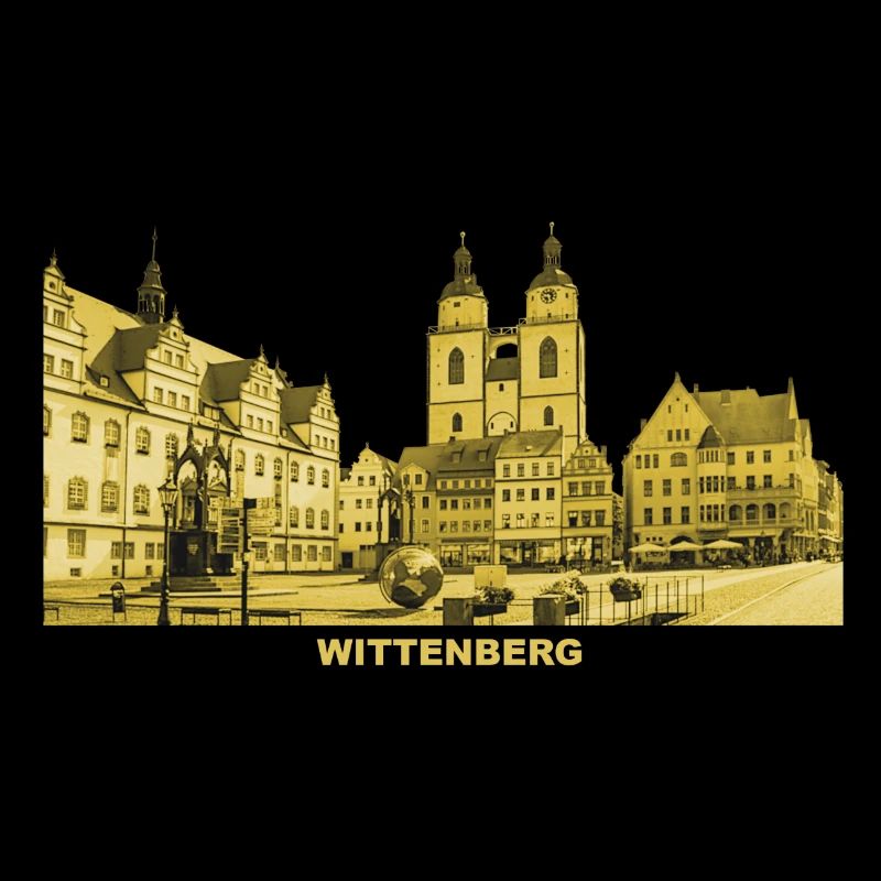 Wittenberg Lutherstadt Sachsen-Anhalt Stadtkirche