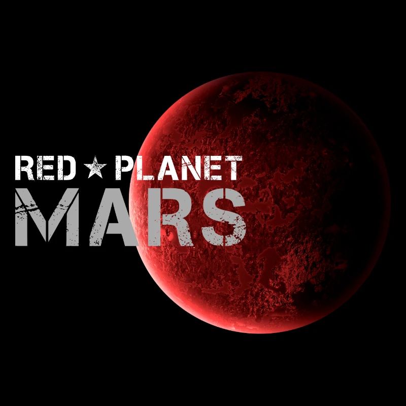 Mars Red Planet Gift for Space Fans