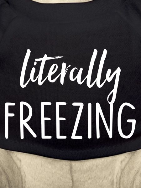 Literally Freezing