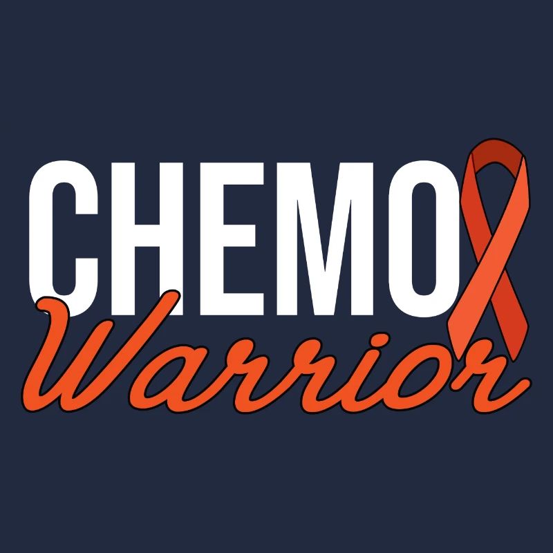 Chemo Warrior - Orange Bow