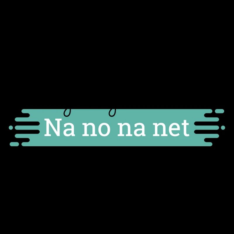 Na no na net - black text