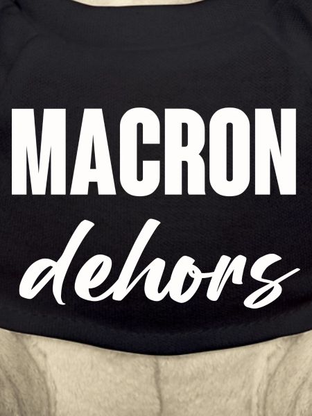 Macron out