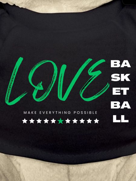 Love basketball green