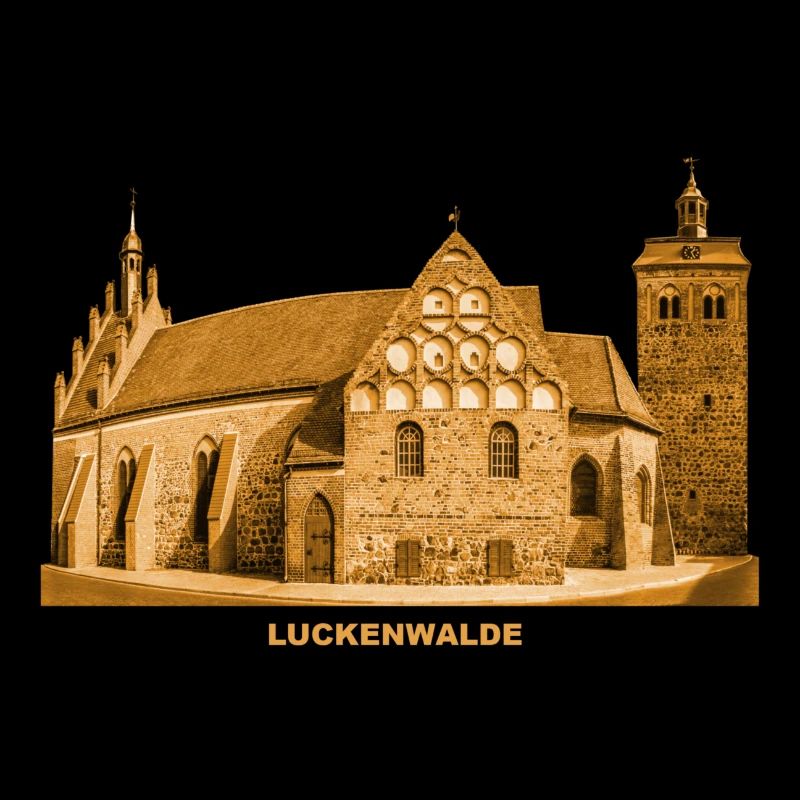 Luckenwalde Marktturm Kirche Fläming Brandenburg