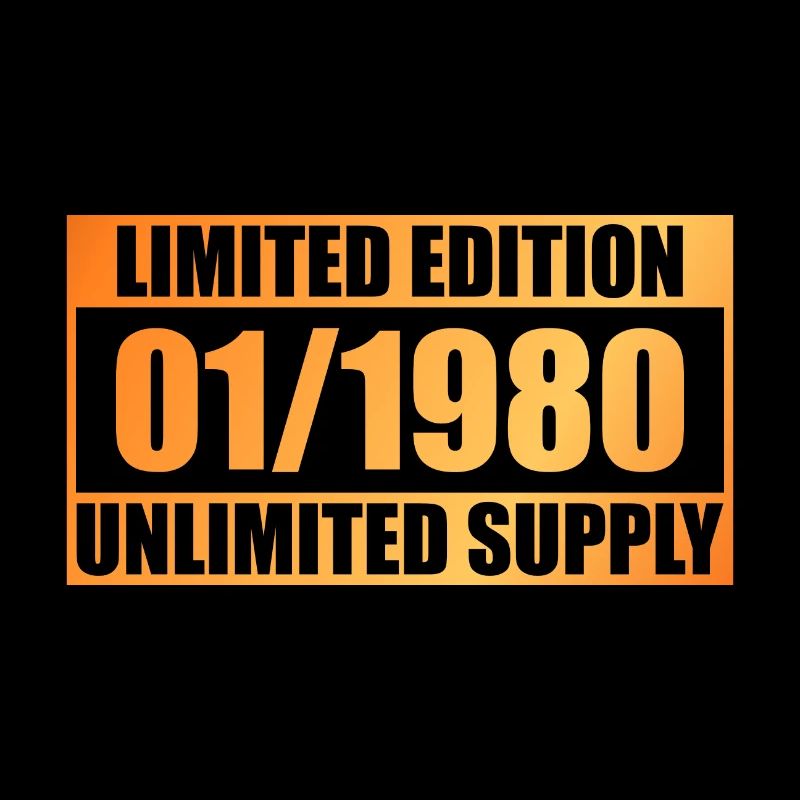 44. Geburtstag Limited Edition - ꝏ Supply 01/1980