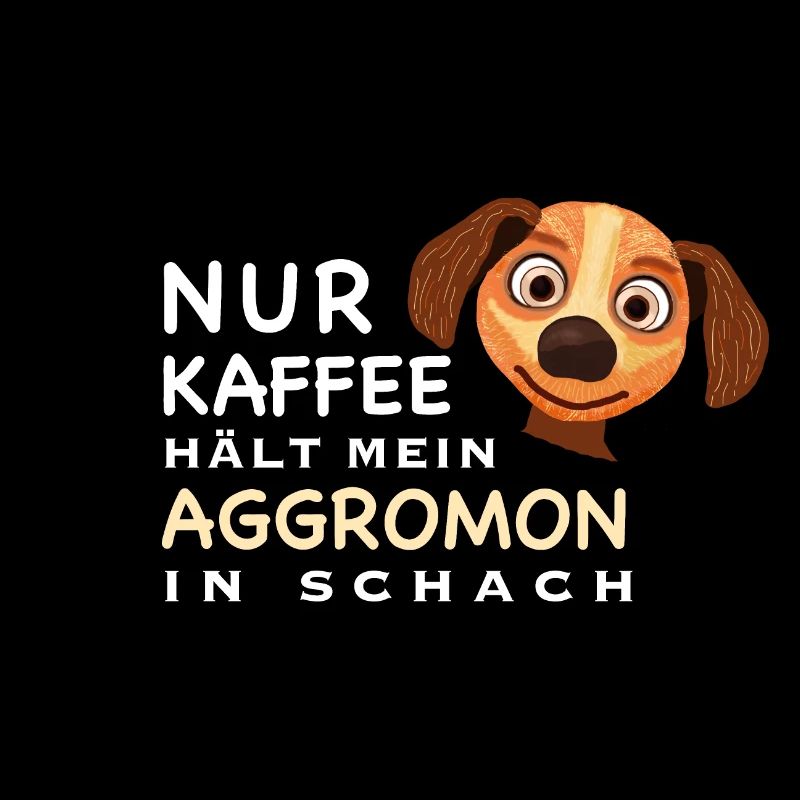 Lustiger Spruch, Kaffee hält Aggromon in Schach