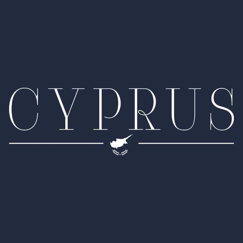 T-shirt de design de style chypriote