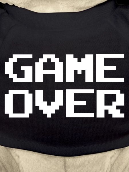 Pixel Game Over Retro