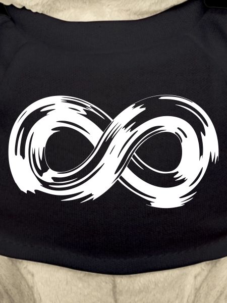 Infinity Brushstroke Loop