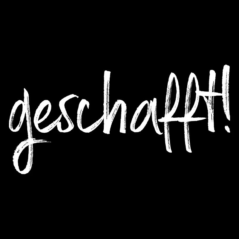 geschafft! Ziel erreicht Geschenkidee Prüfung