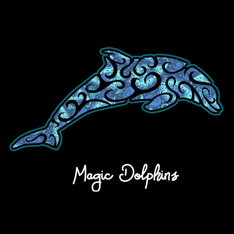 Blauer Delphin Dolphin Shirt