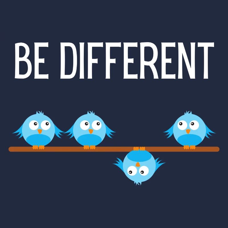 Be different Vogel Birds