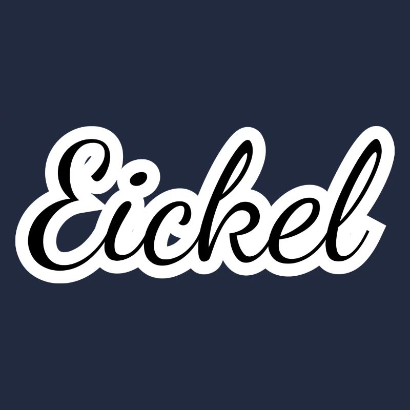 Eickel - Textdesign mit Stadtnamen