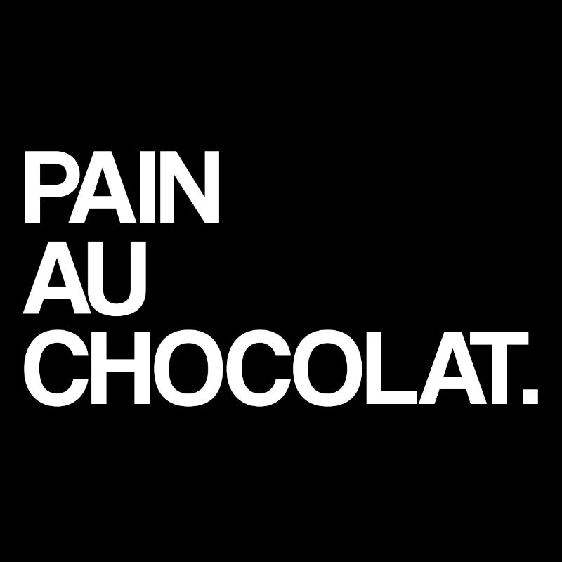 Pain au chocolat.