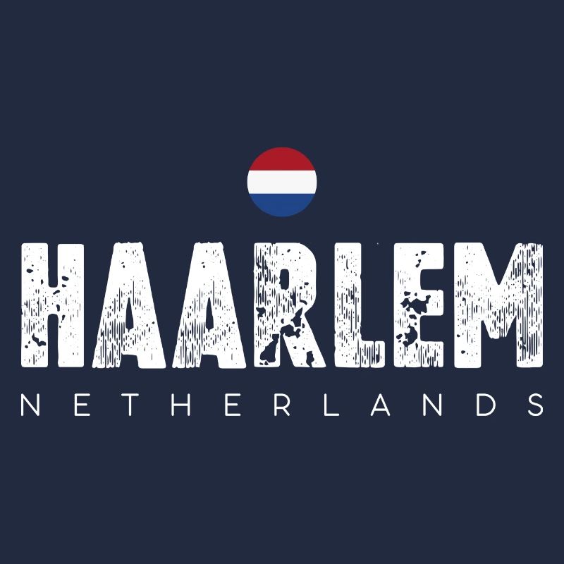 Haarlem Distressed Logo