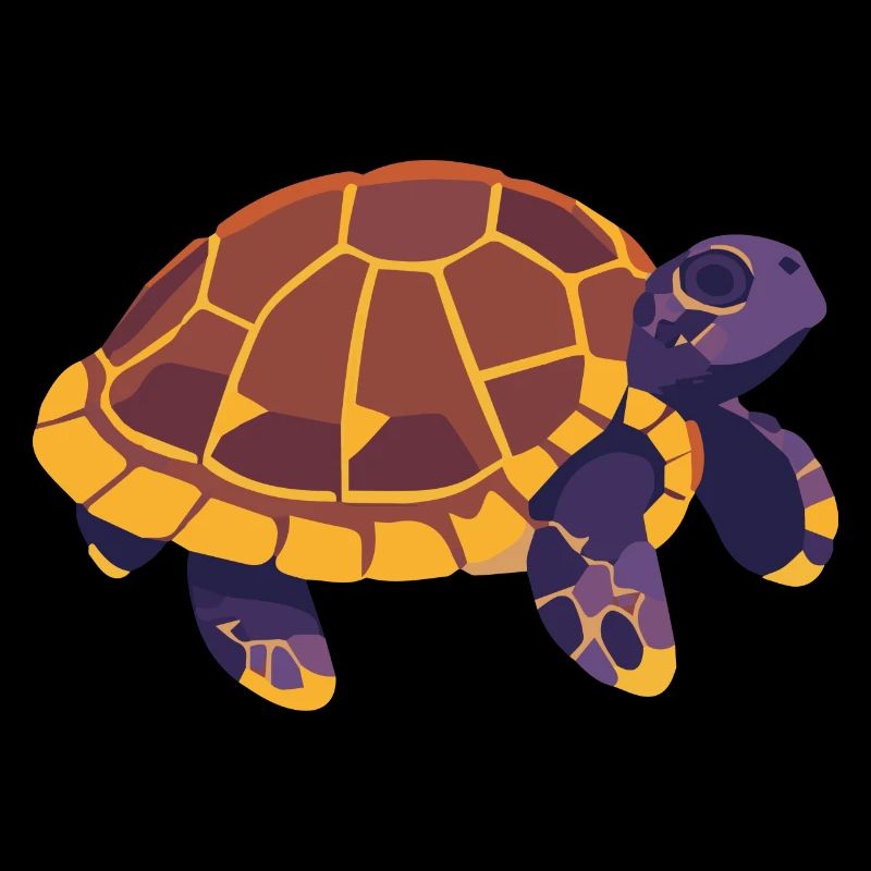 Purple Water Turtle