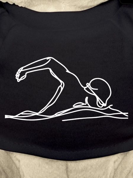 Competition Swimmer Graphic