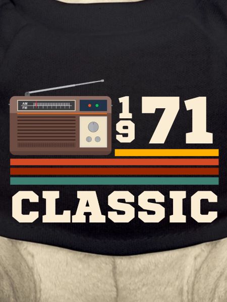 Anniversary 1971 retro classic