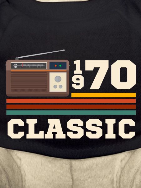 Anniversaire 1970 retro classic