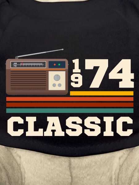 Anniversary 1974 retro classic
