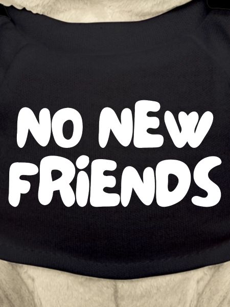 no new friends