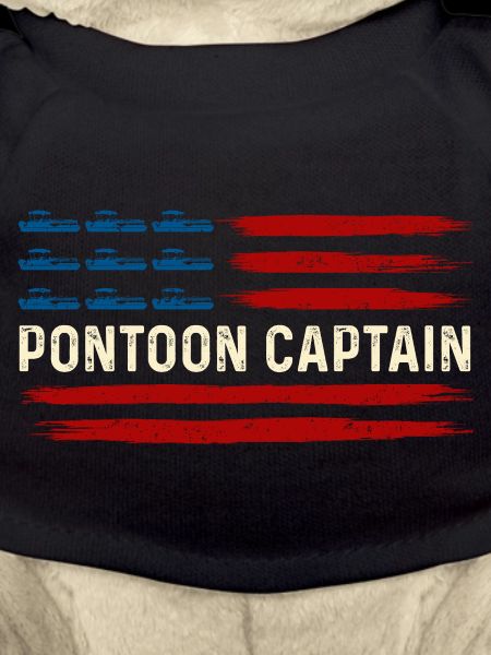 Pontoon Captain Boating Lake Life