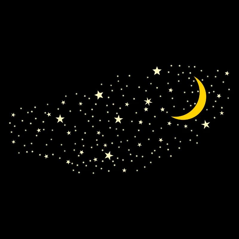 Moon and Stars | Starry sky for Romantics