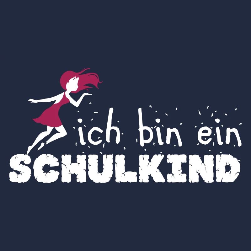 Einschulung Ich bin ein Schulkind Mädchen