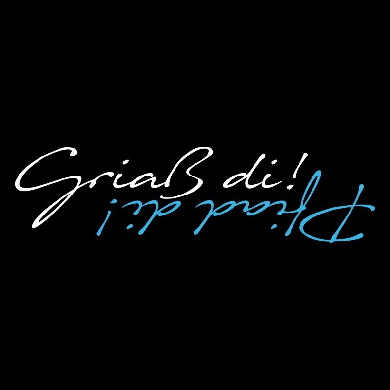 griaß di piad di weiss blau