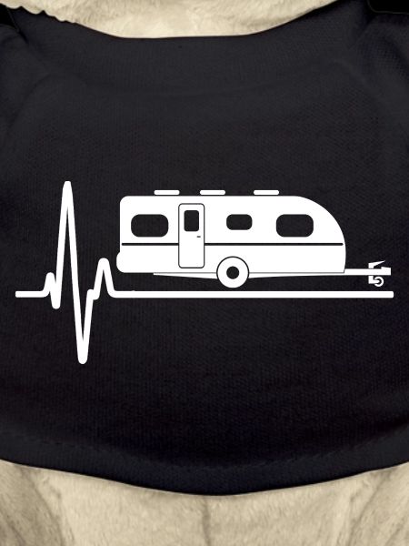 Heartbeat Caravan Silhouette
