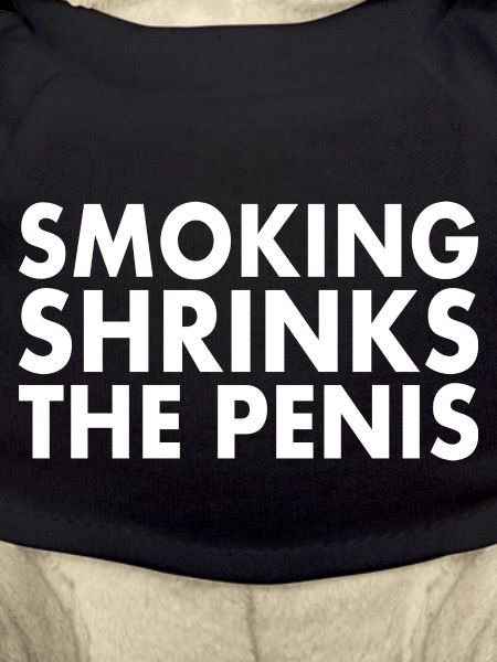 Smoking shrinks the penis