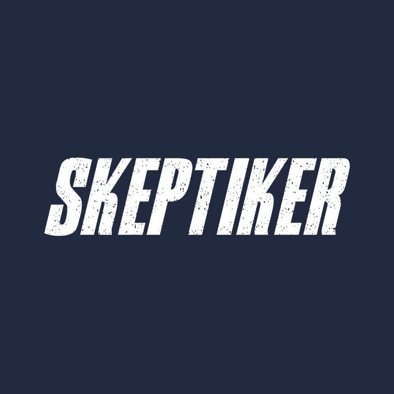 Skeptiker Statement Design Geschenkidee