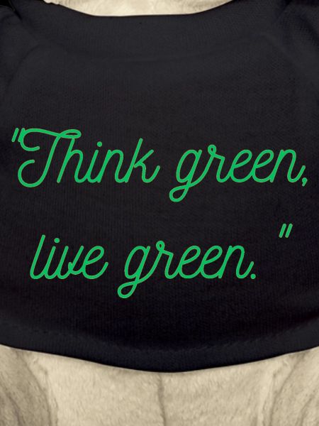 Think green live green