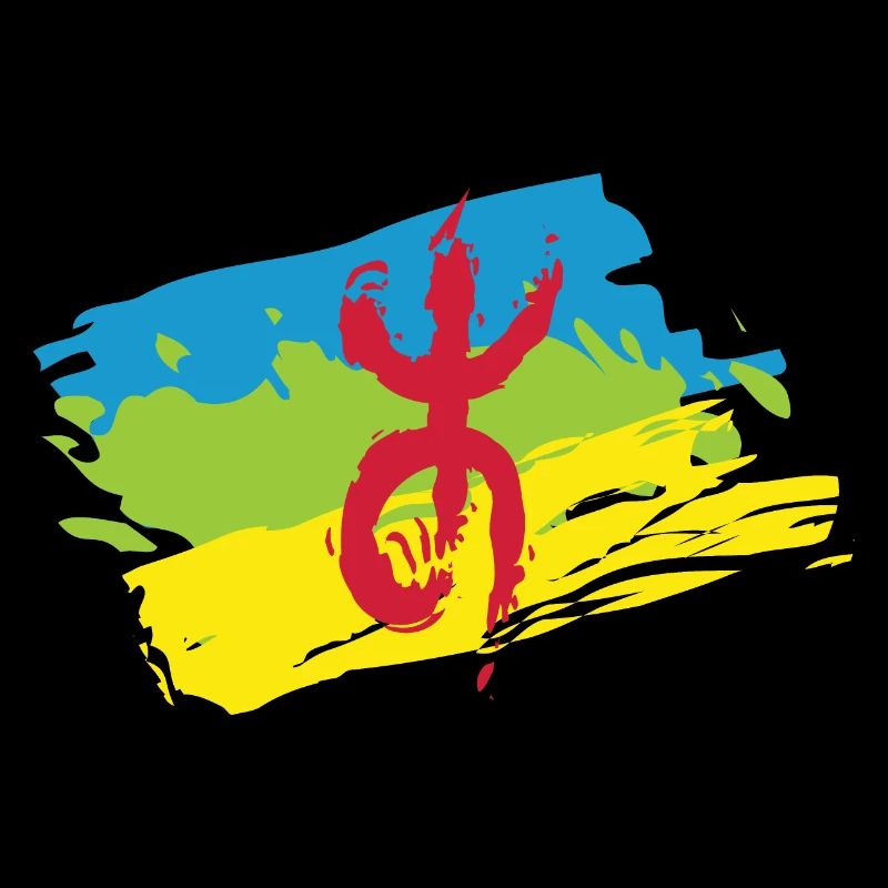 Z Imazighen (Drapeau Amazigh)