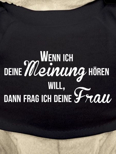 Wenn ich deine Meinung will
