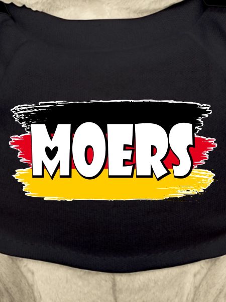 Flag of Moers, Germany