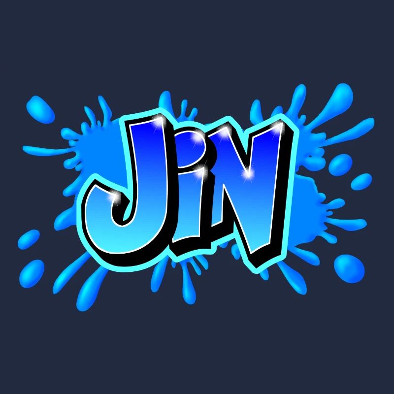 Graffiti JIN Imprimable sur tout !!