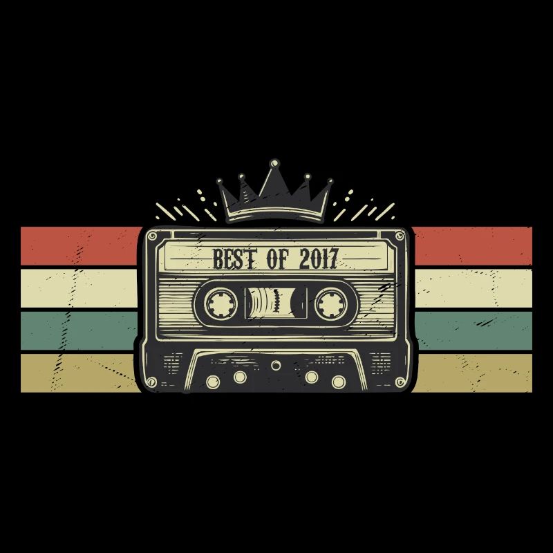 Kassette 2017 - Born In 2017 Geburtstagsgeschenk