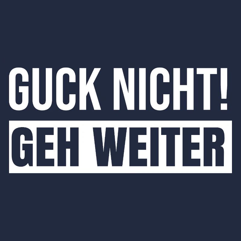 Ne regarde pas, vas-y