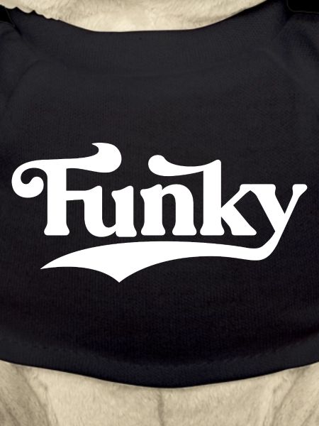 Funky Retro Script Logo