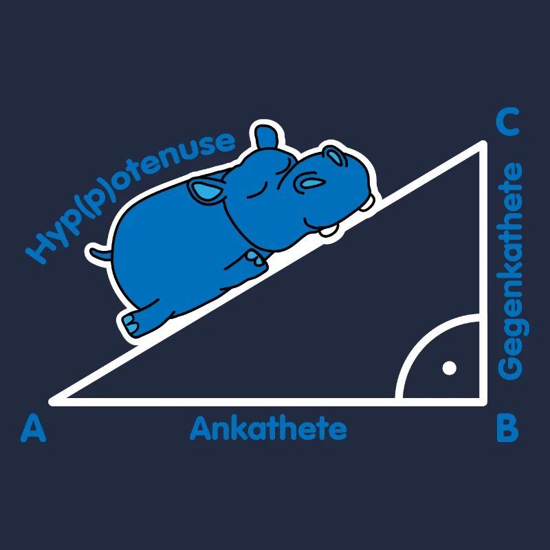 Mathematics Humor Hypotenuse