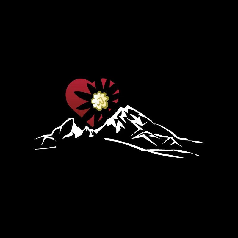 Watzmann Heart Edelweiss