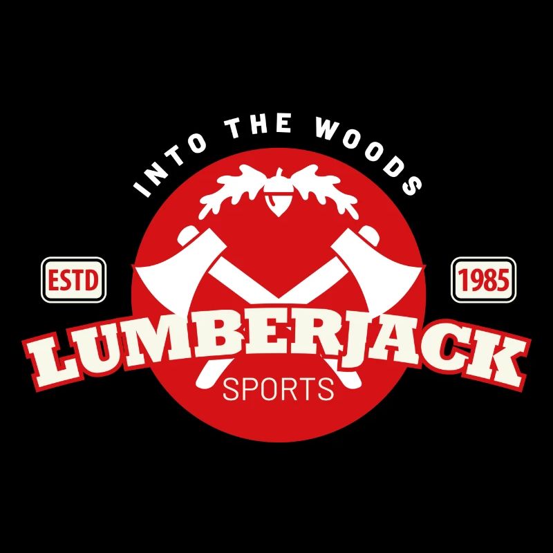 lumberjack red circle