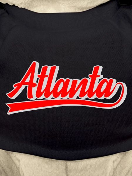 Atlanta Script Retro Logo