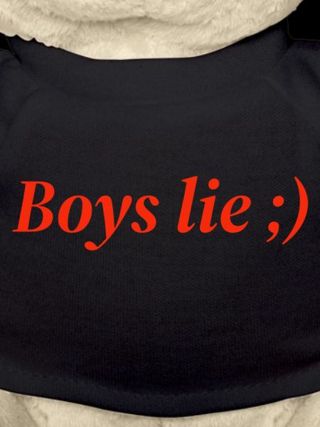 Boys lie