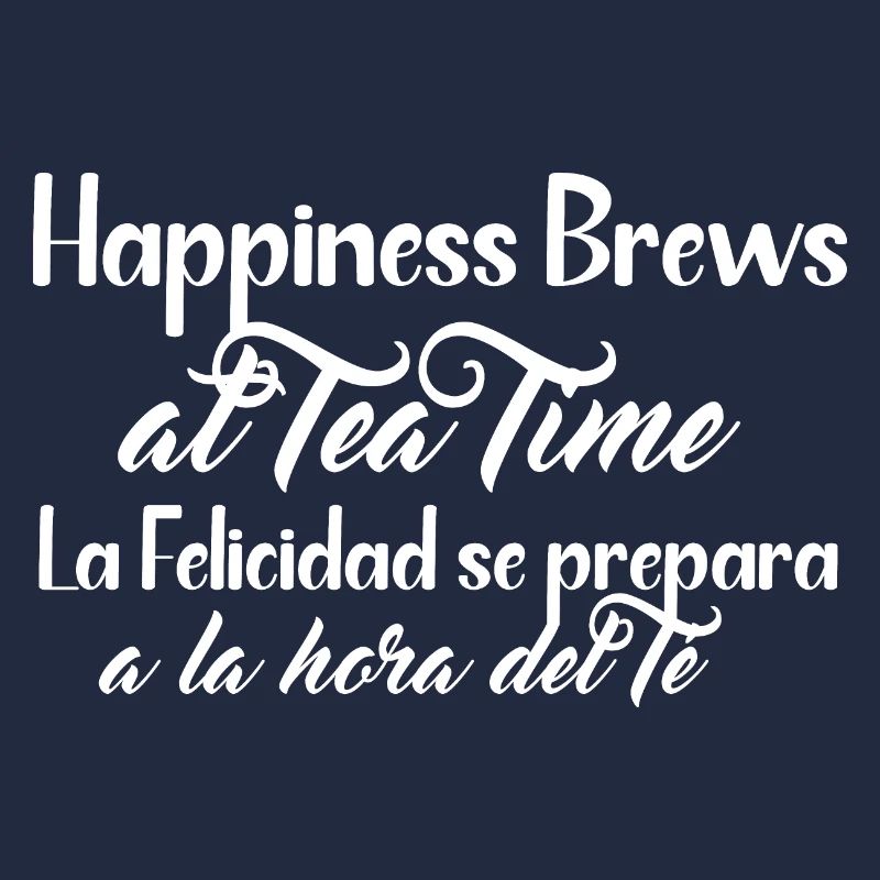 Tea Time Spanisches und englisches Design