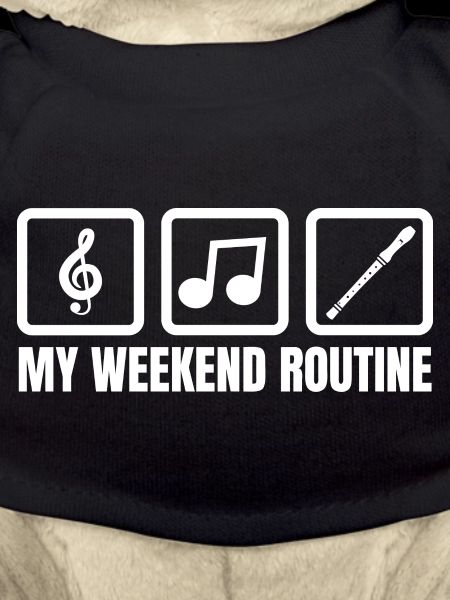 My Weekend Routine